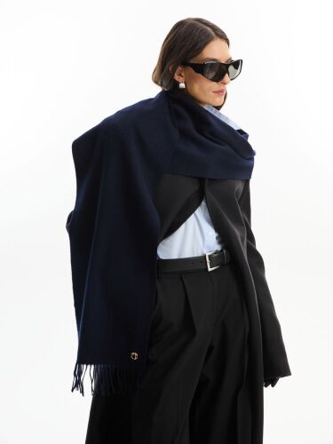 Шарф Graceful, синий 5