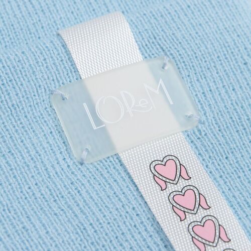 Лейбл из ПВХ Kreta, S, прозрачный 4