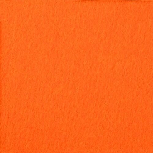 Заготовка из фетра Felt S, оранжевый неон 1 Заготовка из фетра Felt S, оранжевый неон 1