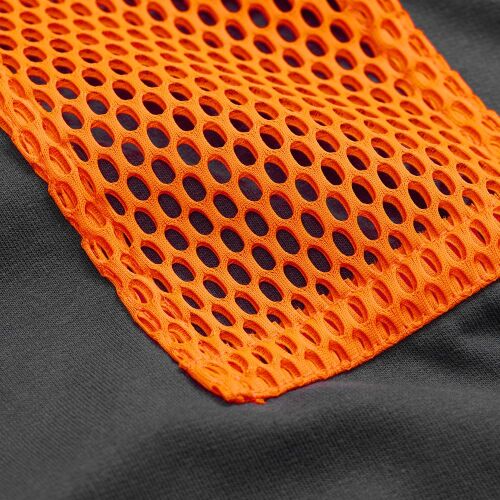 Карман из крупной сетки Pose, оранжевый неон 6