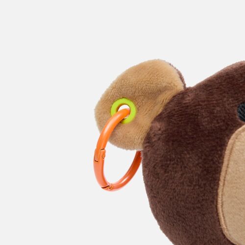 Мягкая игрушка Beastie Toys, мишка с белым шарфом 7