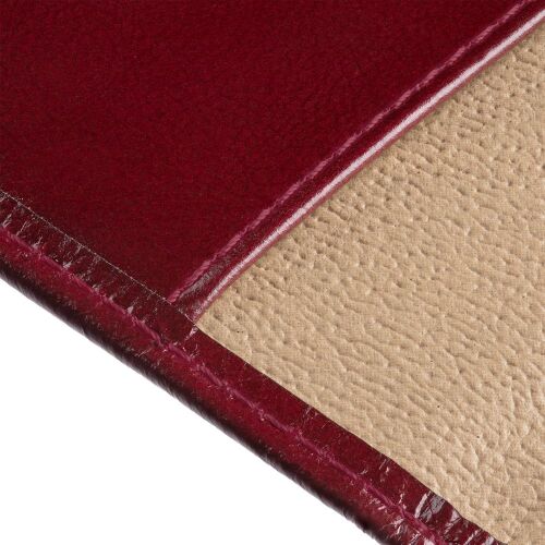 Обложка для паспорта Signature, бордовая 4