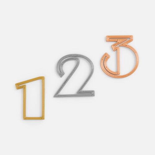 Подвеска Symbol, 3D-печать на заказ, цифра 1 6