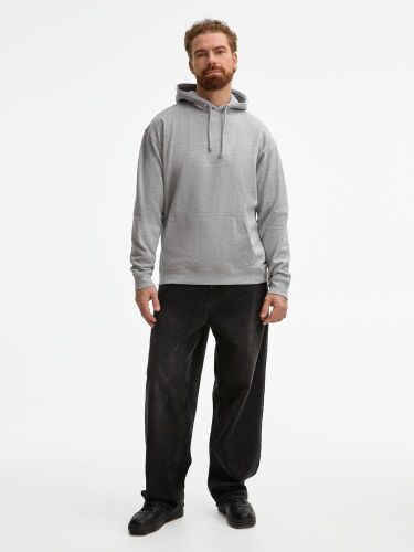 Худи унисекс Condor, серый меланж, размер XL 1