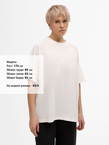 Футболка унисекс T2, молочно-белая, размер XL/XXL 6