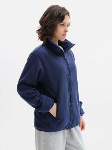 Куртка флисовая унисекс Ben Mac, темно-синяя, размер XXL 3