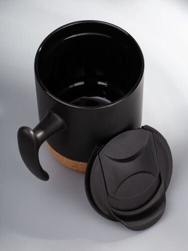 Кружка Corky Grip, черная 6