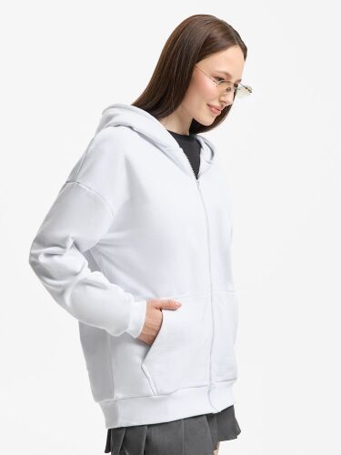 Толстовка унисекс оверсайз Sartoro, белая, размер XL/XXL 4