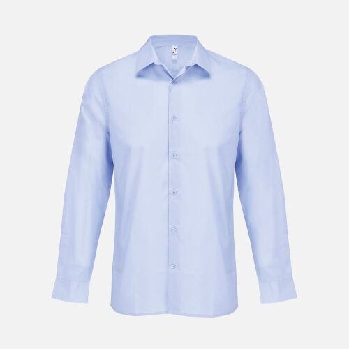 Рубашка мужская Bailey, голубая, размер 3XL 1