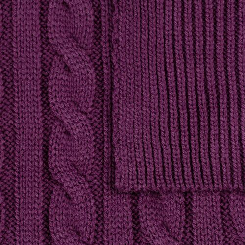 Шарф Heat Trick, баклажановый 3