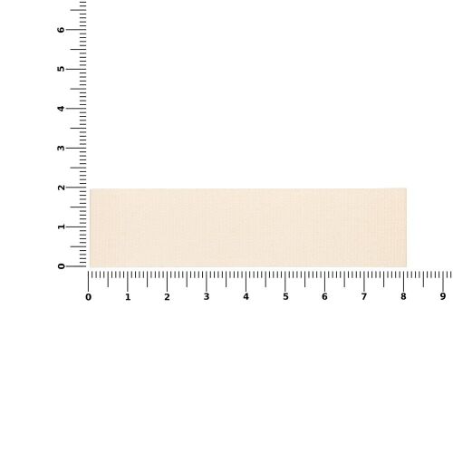 Лейбл хлопковый Doni, S, неокрашенный 3