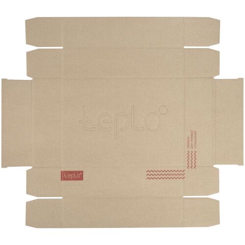 Коробка Teplo, большая, крафт 7
