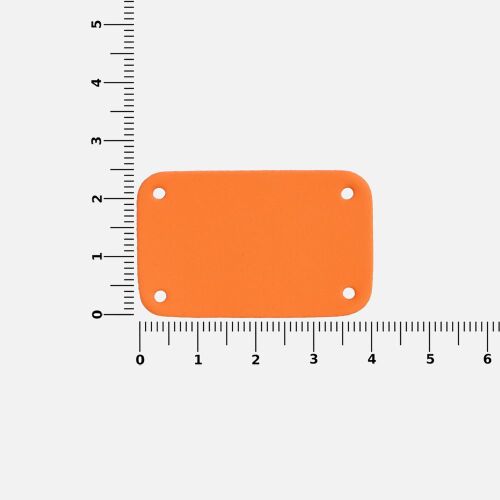 Лейбл Eta Soft Touch, S, оранжевый 2