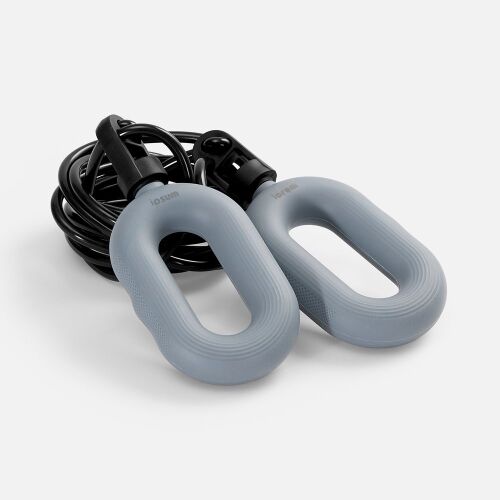 Мультифункциональная скакалка с эспандером Multi McFly, серая 7