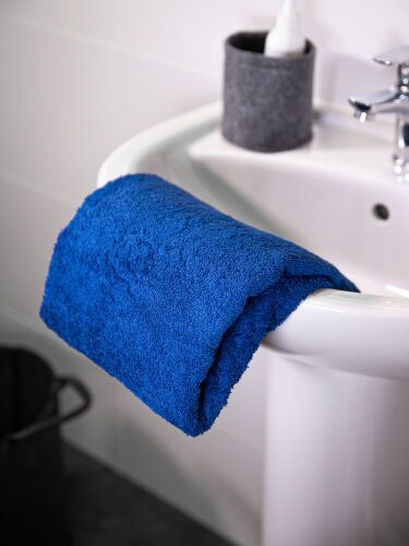 Полотенце Odelle, большое, ярко-синее 7