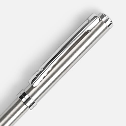 Ручка шариковая Delgado, серебристая 3