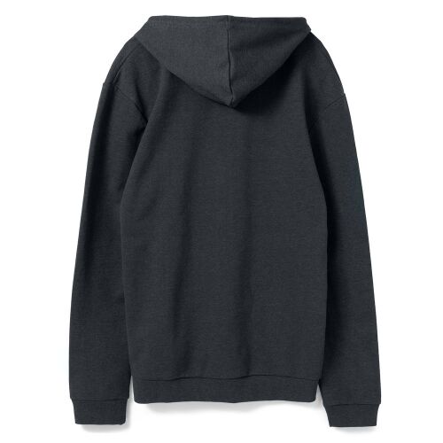 Толстовка с капюшоном унисекс Hoodie, темно-серая, размер XS 2