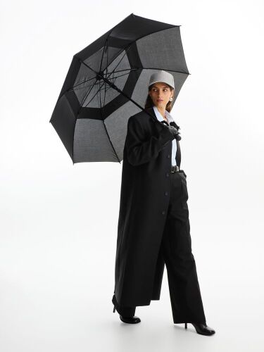 Зонт-трость Dome Double, черный 7