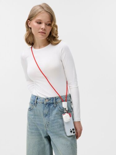 Кабель-ланьярд energyFlex Pro, красный 3