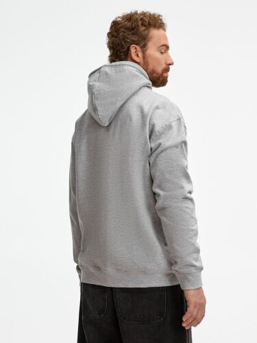 Худи унисекс Condor, серый меланж, размер XL 7
