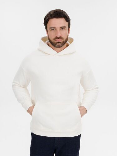 Худи оверсайз унисекс Snuggie, молочно-белое, размер XL/XXL 4 Худи оверсайз унисекс Snuggie, молочно-белое, размер XL/XXL 4