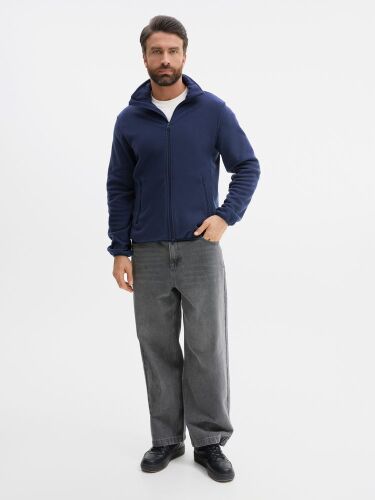 Куртка флисовая унисекс Ben Mac, темно-синяя, размер XXL 1