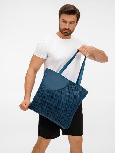 Спортивная сумка с карманом для ракеток Verkko, темно-синяя 7