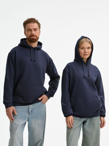 Худи унисекс Condor, темно-синее, размер L 7