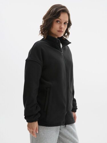 Куртка флисовая унисекс Nebo, черная, размер S 3