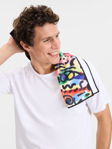 Полотенце махровое Teggo Cotton М с полной запечаткой на заказ 4