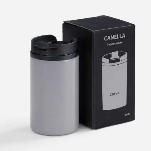Термостакан Canella, серый матовый 5
