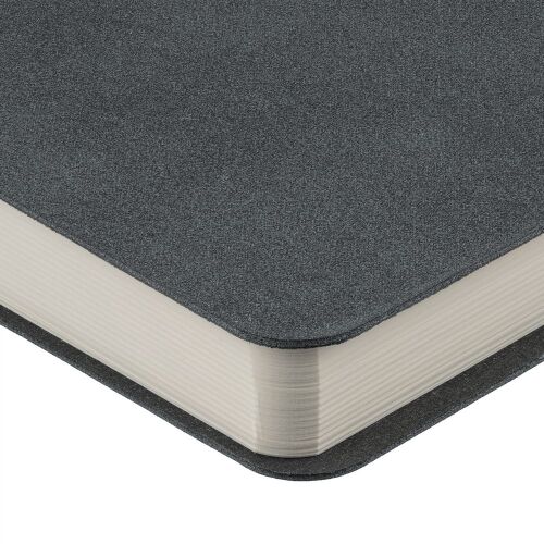 Ежедневник Nubuk, недатированный, темно-серый 2