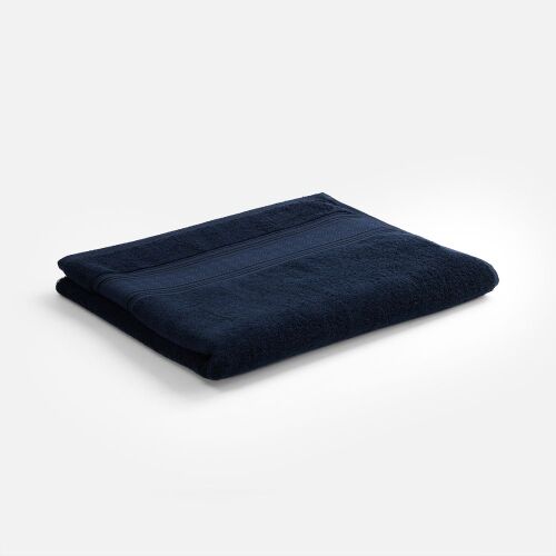 Полотенце махровое Terrychic XL, темно-синее 1 Полотенце махровое Terrychic XL, темно-синее 1