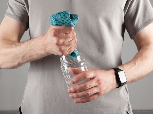 Охлаждающее полотенце Weddell ver.2, голубое 7