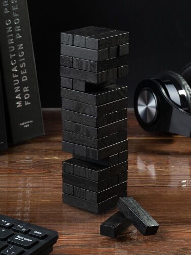 Игра «Деревянная башня мини», черная 4