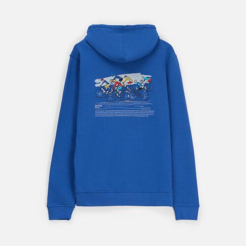 Толстовка унисекс Calipso, ярко-синяя (royal), размер L 6