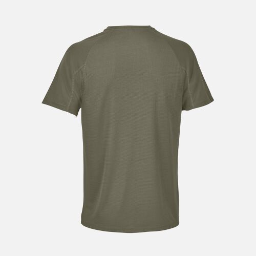 Футболка спортивная унисекс Vortex, темный хаки, размер M 2