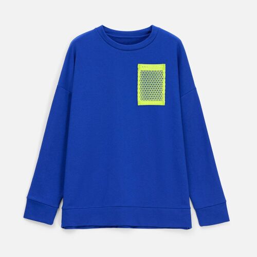 Свитшот унисекс S2, синий, размер M/L 7