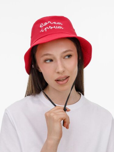 Панама Pana Vista, красная 3