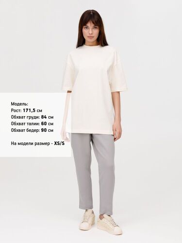 Футболка оверсайз унисекс Sideline, молочно-белая, размер XL/XXL 2