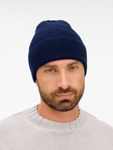 Шапка Nobilis Mono, темно-синяя 2