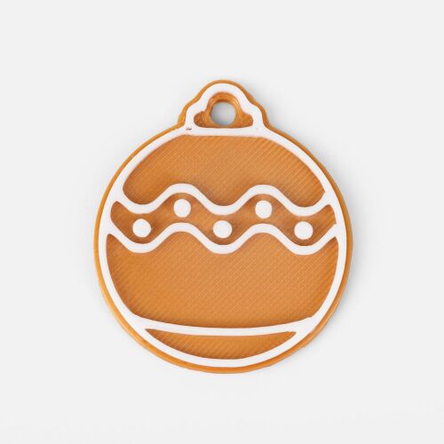 Мини-подвеска «Пряник», 3D-печать на заказ, шарик в harsika Мини-подвеска «Пряник», 3D-печать на заказ, шарик