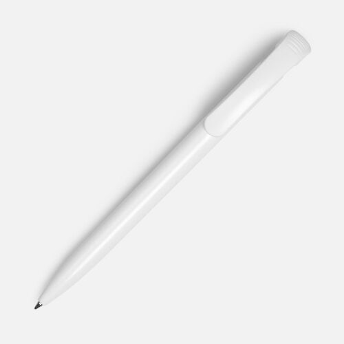 Ручка шариковая Clear Solid, белая 2 Ручка шариковая Clear Solid, белая 2