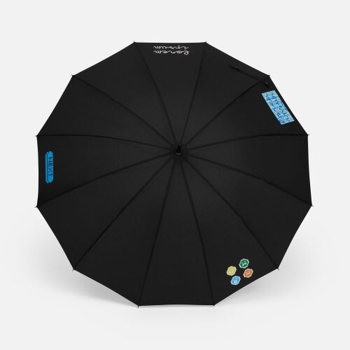 Зонт-трость Lui, черный 3