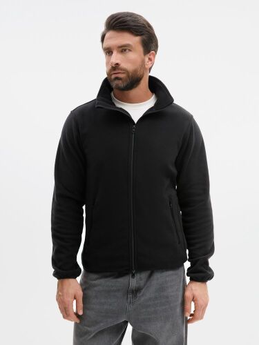 Куртка флисовая унисекс Ben Mac, черная, размер XXL 5