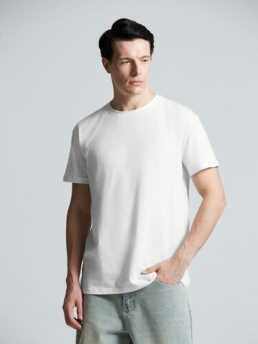 Футболка унисекс T-Bolka 160, белая (белоснежная), размер XL 2