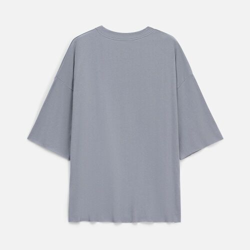 Футболка унисекс T1, серая, размер M/L 2