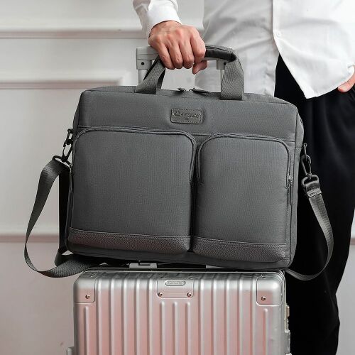 Cумка для ноутбука L255, темно-серая 4