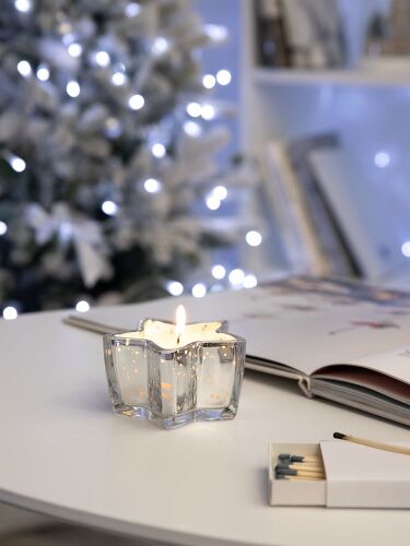 Свеча Wishlight, серебристая 5 Свеча Wishlight, серебристая 5