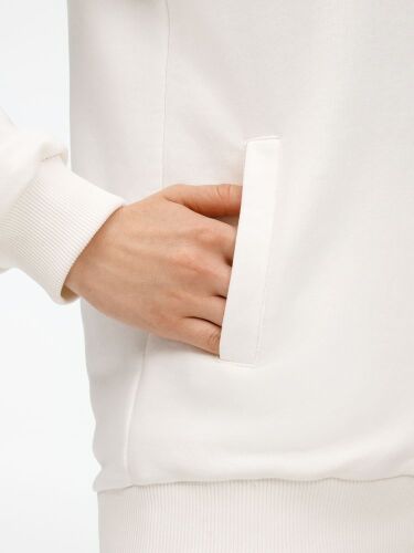 Бомбер унисекс Nuppu, молочно-белый, размер S 7